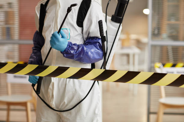 Professional Biohazard Cleanup technician working in Doerun, GA